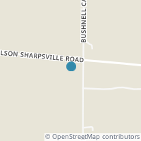 Map location of 6094 Bushnell Campbell Rd, Kinsman OH 44428