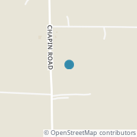 Map location of Chapin, Berlin Heights OH 44814