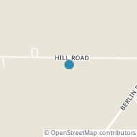Map location of 6320 Hill Rd, Berlin Heights OH 44814