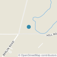Map location of 28 Hill Rd, Berlin Heights OH 44814