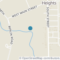 Map location of , Berlin Heights OH 44814