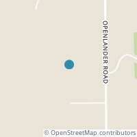 Map location of 8320 Openlander Rd, Sherwood OH 43556