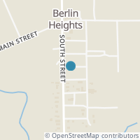 Map location of 22 South St, Berlin Heights OH 44814