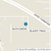 Map location of 12290 Blazey Trl, Strongsville OH 44136