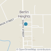 Map location of 12 South St, Berlin Heights OH 44814
