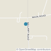 Map location of 11315 Bellamy Rd, Berlin Heights OH 44814