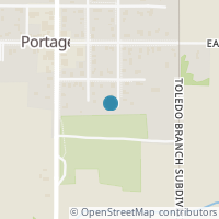 Map location of 214 N 3Rd St, Portage OH 43451
