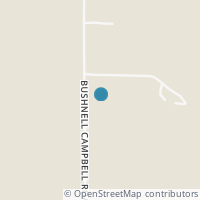 Map location of 3848 Bushnell Campbell Rd, Fowler OH 44418