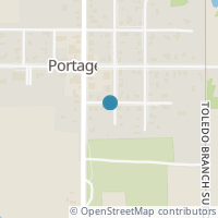 Map location of 112 E Water St, Portage OH 43451