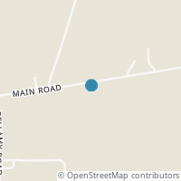Map location of 8006 Main Rd, Berlin Heights OH 44814