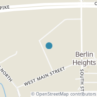 Map location of 30 Mill St, Berlin Heights OH 44814