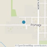 Map location of 300 W Main St, Portage OH 43451