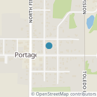 Map location of 106 N 2Nd St, Portage OH 43451