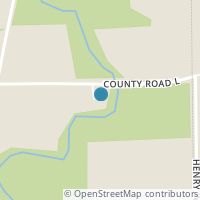 Map location of 1231 County Road L, Mc Clure OH 43534