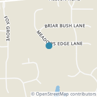 Map location of 21595 Meadows Edge Ln, Strongsville OH 44149