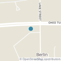 Map location of 22 Mechanic St, Berlin Heights OH 44814