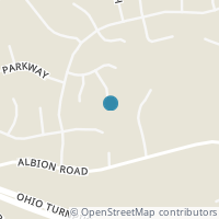 Map location of 10549 Leawood Oval, Strongsville OH 44136