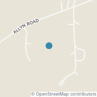 Map location of 6032 Allyn Rd, Hiram OH 44234
