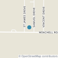 Map location of 3257 Winchell Rd, Mantua OH 44255