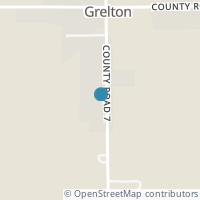 Map location of L799 County Road 7, Grelton OH 43534