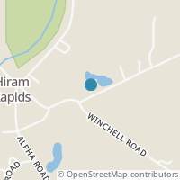 Map location of 6347 Allyn Rd, Hiram OH 44234
