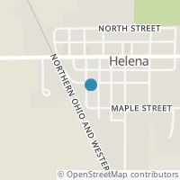 Map location of 340 Greely St, Helena OH 43435