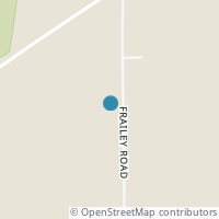 Map location of 10211 Frailey Rd, Berlin Heights OH 44814