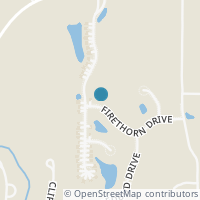 Map location of 3661 Firethorn Dr, Aurora OH 44202
