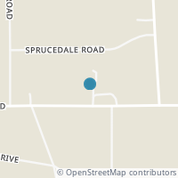Map location of 1477 E Wallings Rd, Broadview Heights OH 44147