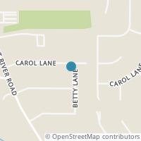 Map location of 39555 Carol Ln, Elyria OH 44035