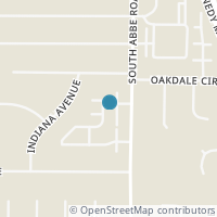 Map location of 210 Park Meadow Ln, Elyria OH 44035