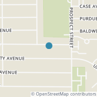 Map location of 421 Colgate Ave, Elyria OH 44035