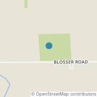 Map location of 12541 Blosser Rd, Sherwood OH 43556