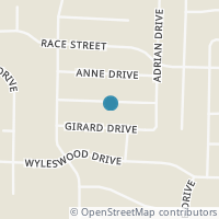 Map location of 389 Pattie Dr, Berea OH 44017