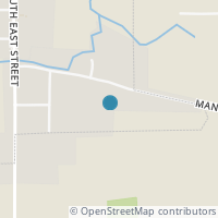 Map location of 345 Coldwater St, Mc Clure OH 43534