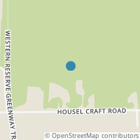 Map location of 1212 Housel Craft Rd, Bristolville OH 44402