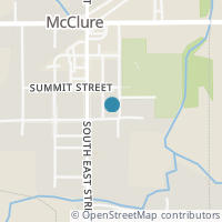 Map location of 150 W Henry St, Mc Clure OH 43534