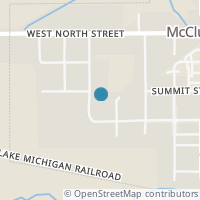 Map location of 315 West St, Mc Clure OH 43534
