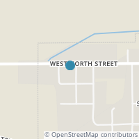 Map location of 555 W North St, Mc Clure OH 43534