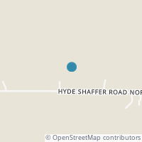 Map location of 2146 Hyde Shaffer Rd, Bristolville OH 44402