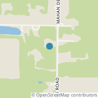 Map location of 2886 Mahan Denman Rd NW, Bristolville OH 44402