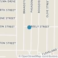 Map location of 182 Pasadena Ave, Elyria OH 44035