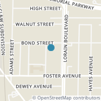 Map location of 143 Madison St, Elyria OH 44035