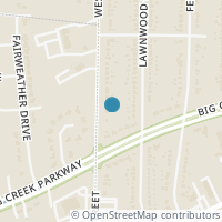 Map location of 6585 W 130Th St, Parma Heights OH 44130