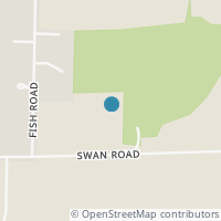 Map location of 4800 Swan Rd, Pemberville OH 43450