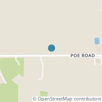 Map location of 16222 W Poe Rd, Bowling Green OH 43402
