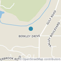 Map location of 125 Berkley Rd, Elyria OH 44035