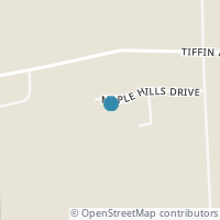 Map location of Maple Hl, Castalia OH 44824