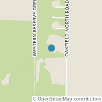 Map location of 6729 Oakfield North Rd NW, Bristolville OH 44402