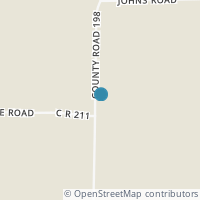 Map location of 2265 County Road 198, Fremont OH 43420